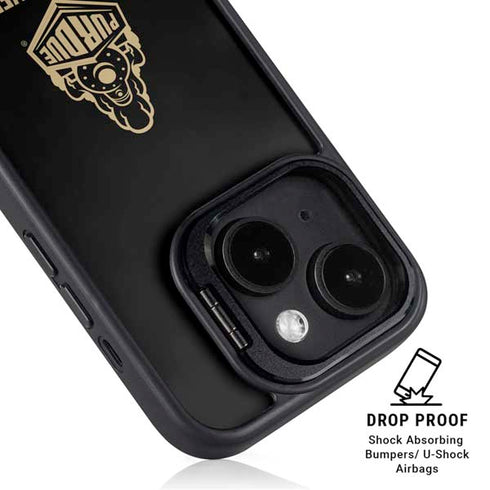 Purdue University Boilermakers Signature Logo iPhone 15 Kickstand Case